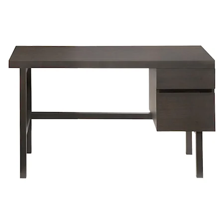 Desk with Lacquered Metal Base